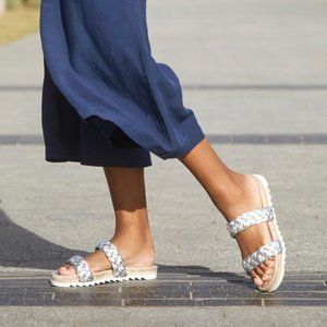 Marc Fisher Jaimee Espadrille Slide Sandal